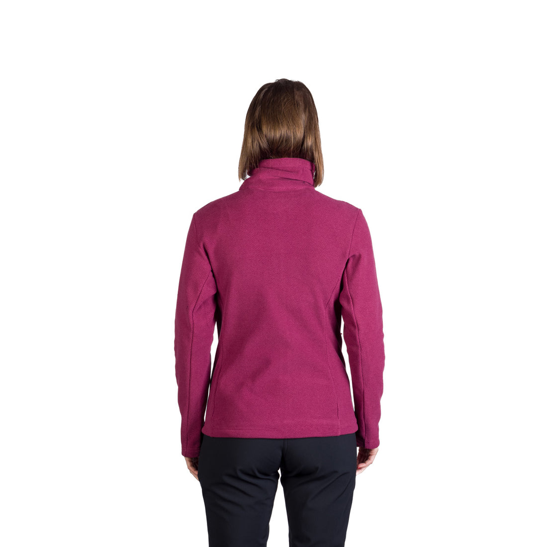 MI-4855OR women's outdoor fleece sweater melange style TAMMY