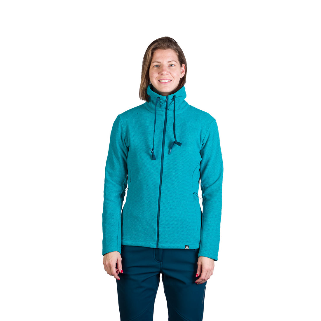MI-4855OR women's outdoor fleece sweater melange style TAMMY