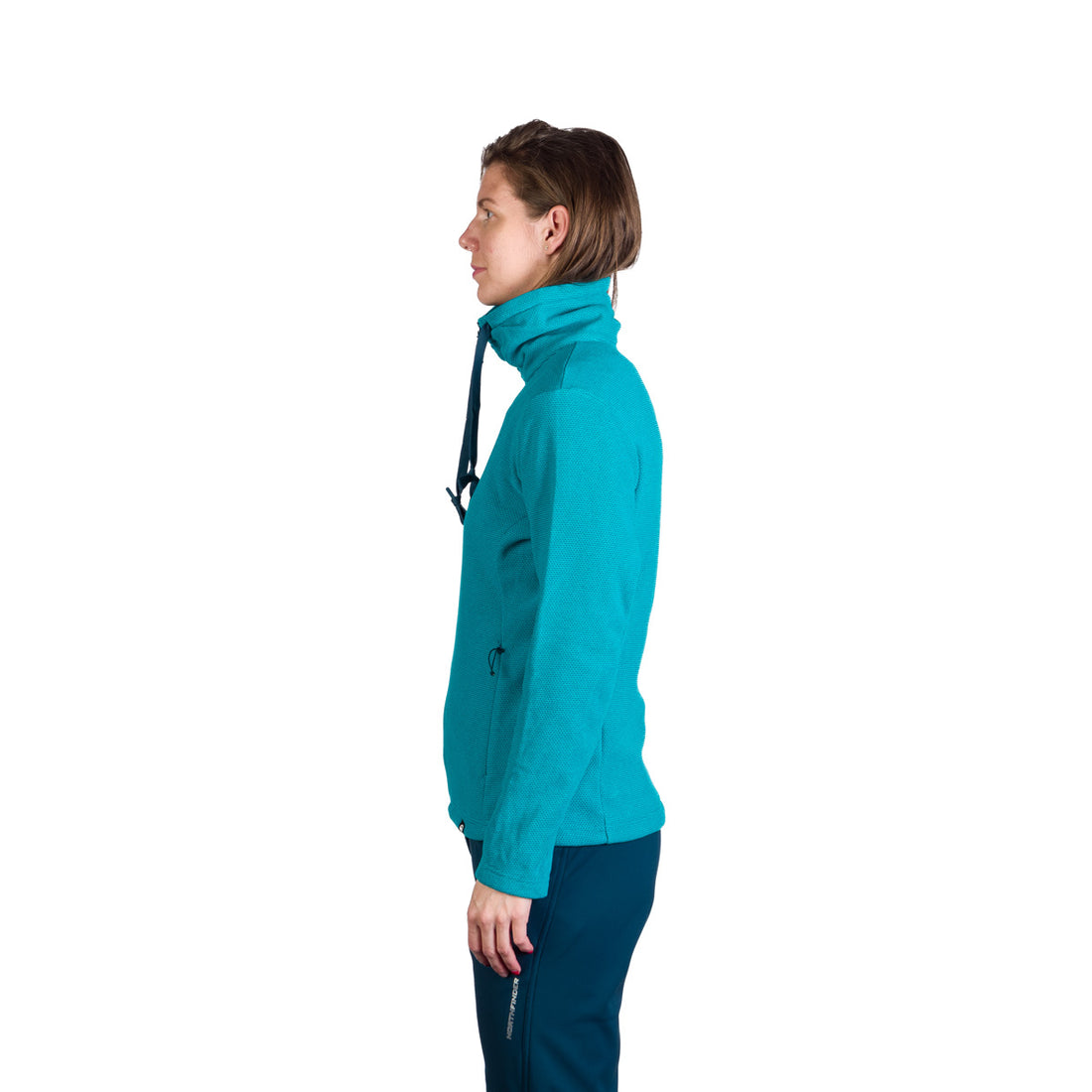 MI-4855OR women's outdoor fleece sweater melange style TAMMY