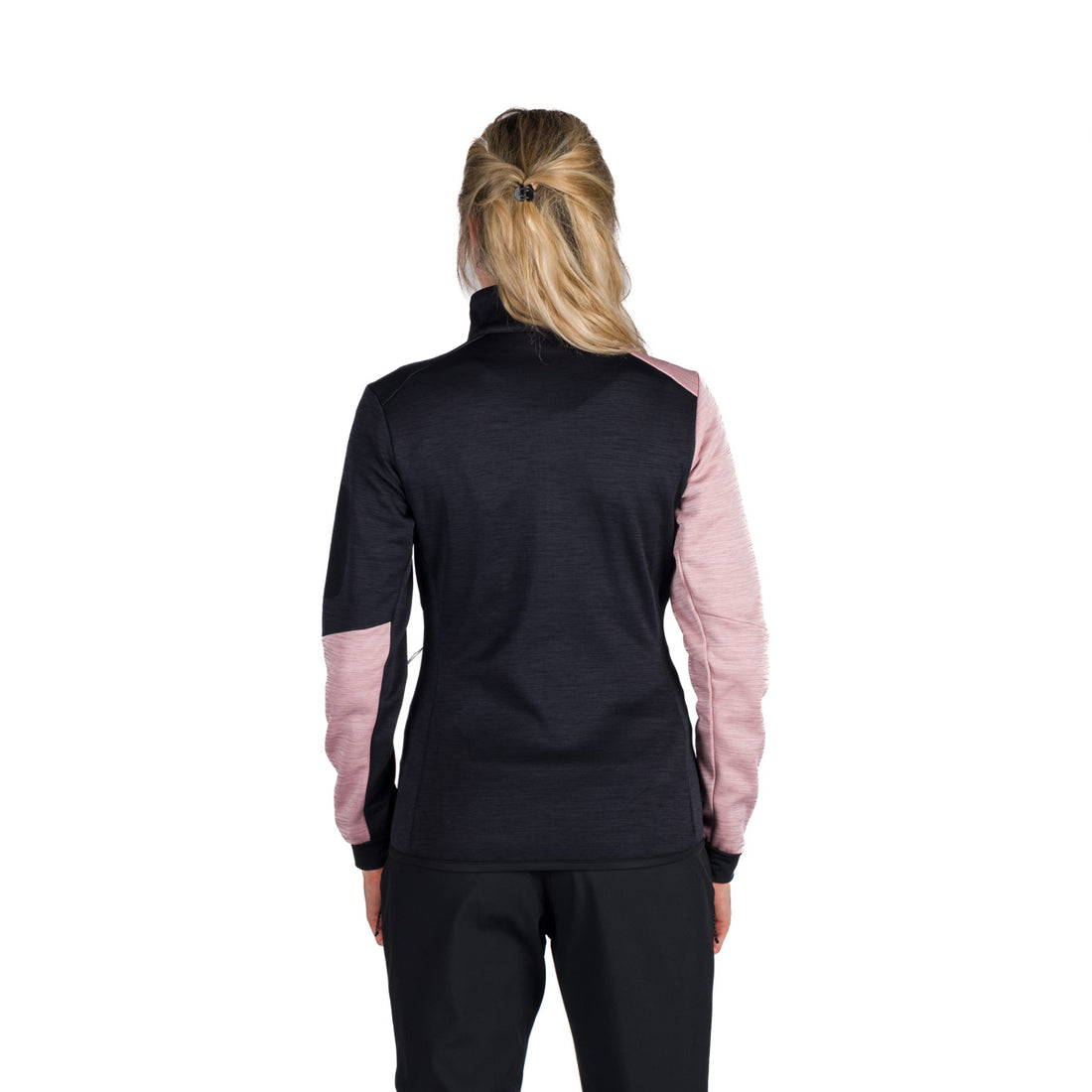 MI-4871OR women's mountain outdoor melange fleece sweater KERI