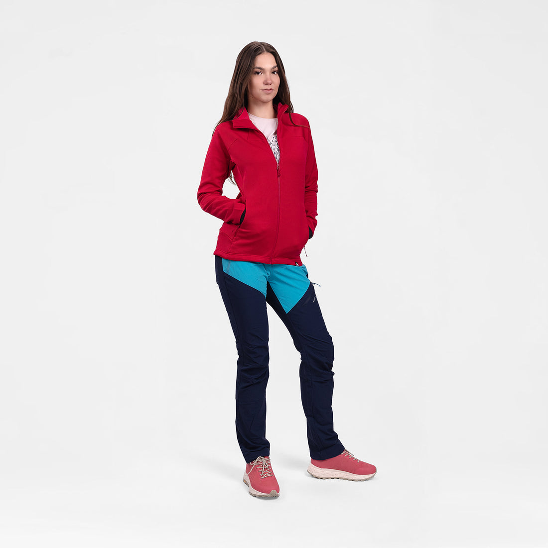 MI-48721OR women's fleece sweater MARCELLA