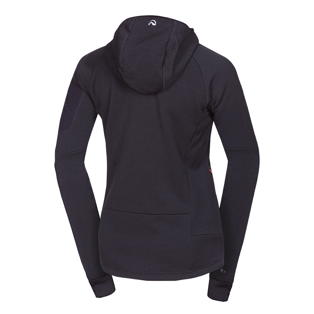 MI-4872OR women's mountain melange fleece hoody sweater MARCELLA
