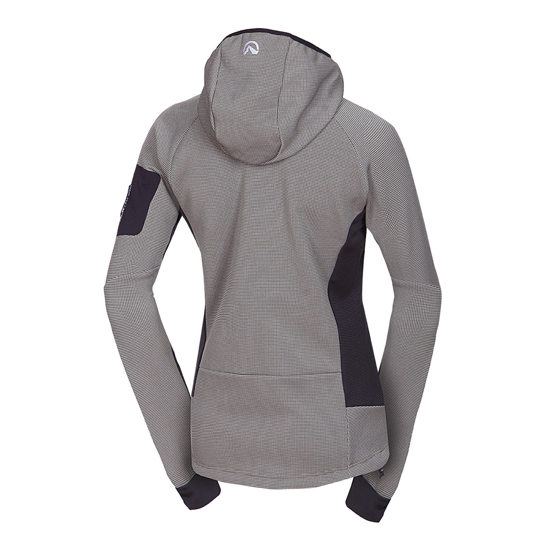 MI-4872OR women's mountain melange fleece hoody sweater MARCELLA
