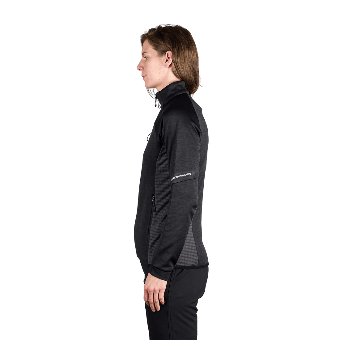 MI-4890OR women's melange active comfort sweater JACLYN
