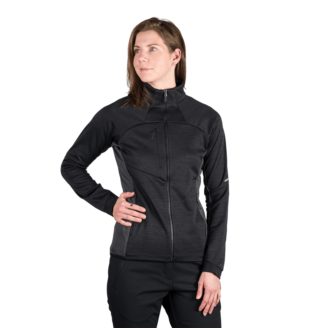 MI-4890OR women's melange active comfort sweater JACLYN
