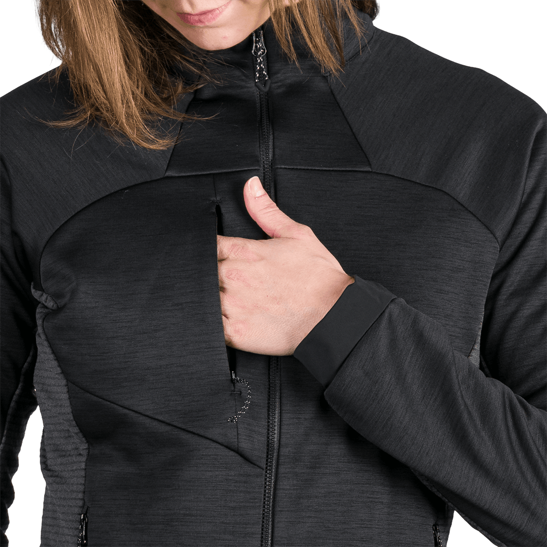 MI-4890OR women's melange active comfort sweater JACLYN