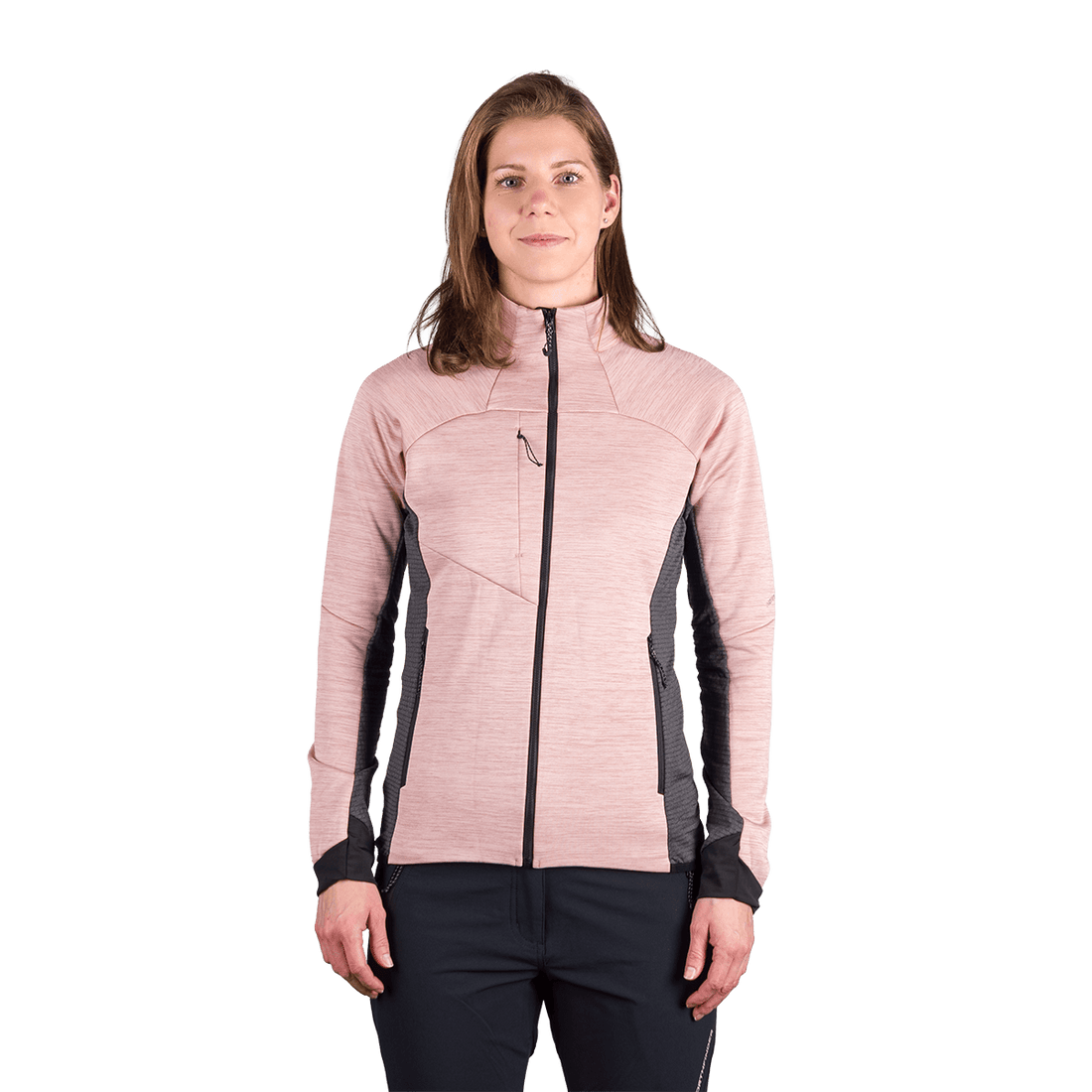 MI-4890OR women's melange active comfort sweater JACLYN