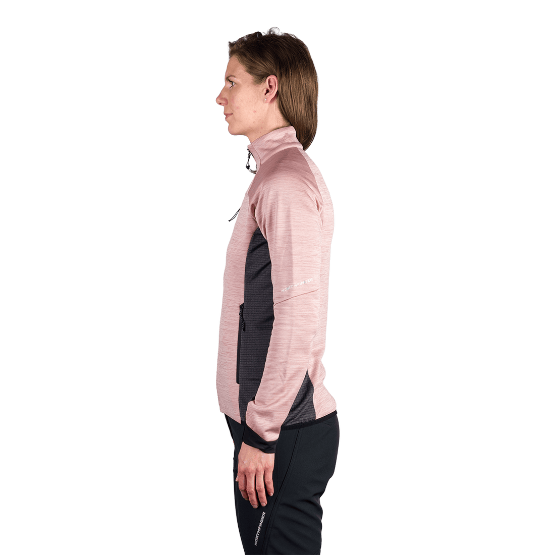 MI-4890OR women's melange active comfort sweater JACLYN