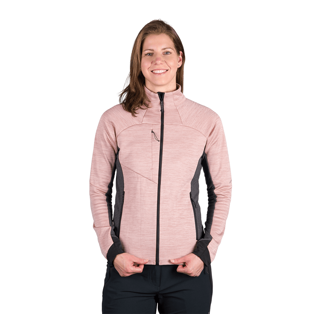 MI-4890OR women's melange active comfort sweater JACLYN