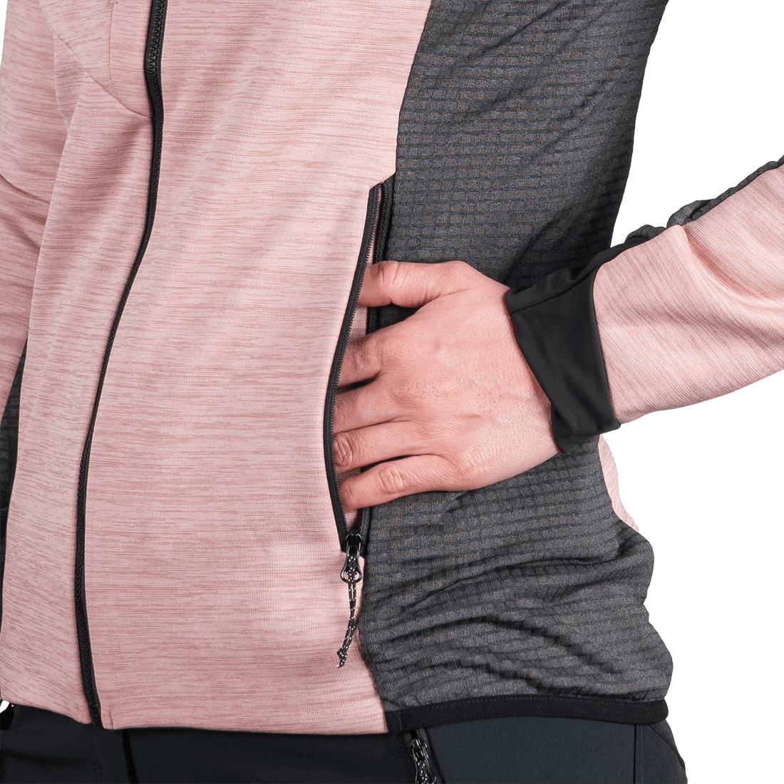 MI-4890OR women's melange active comfort sweater JACLYN