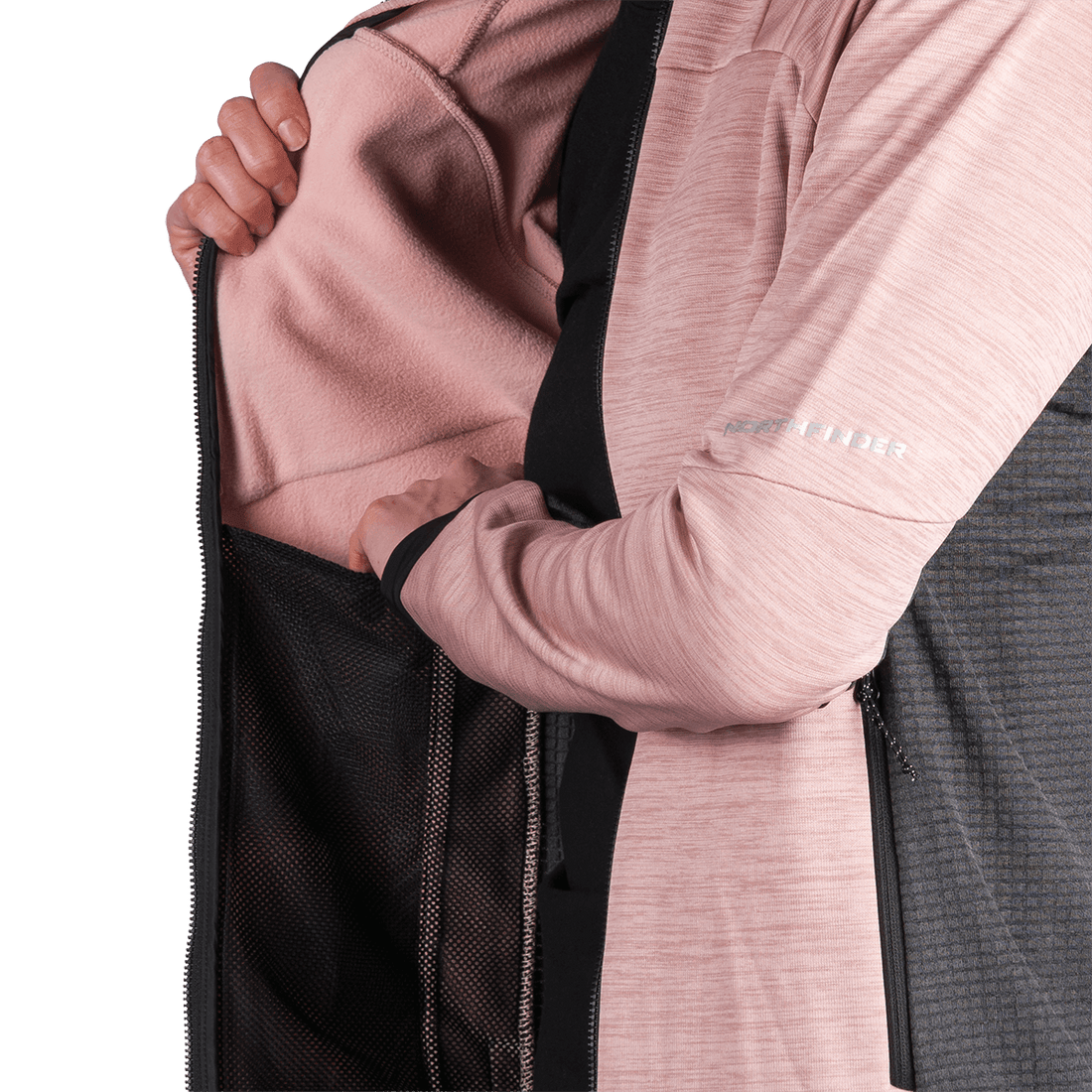 MI-4890OR women's melange active comfort sweater JACLYN