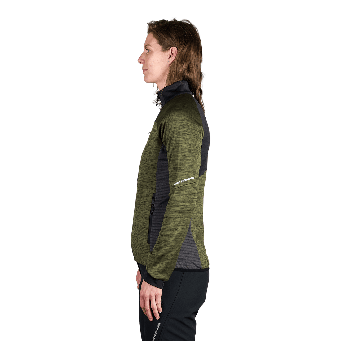 MI-4890OR women's melange active comfort sweater JACLYN