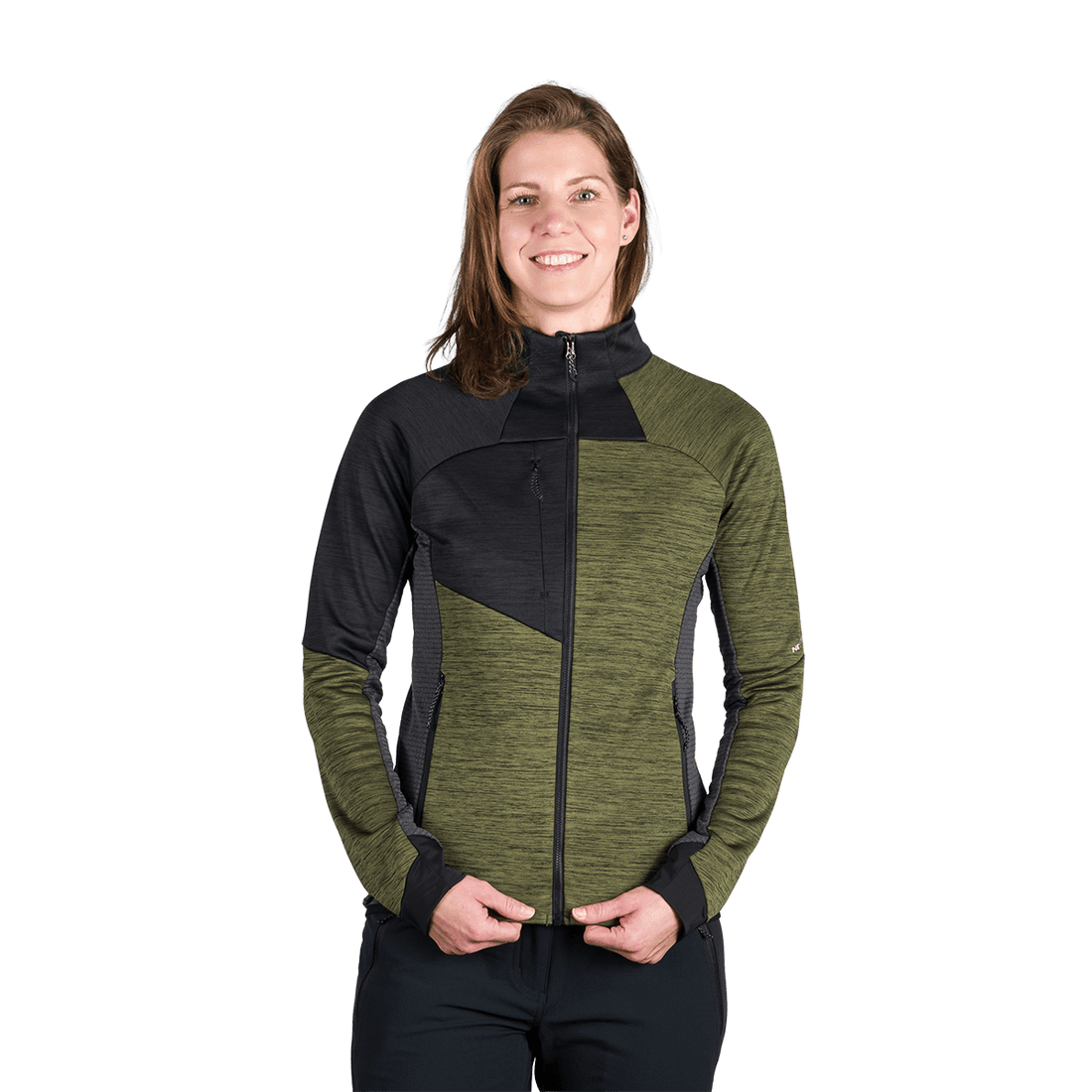 MI-4890OR women's melange active comfort sweater JACLYN