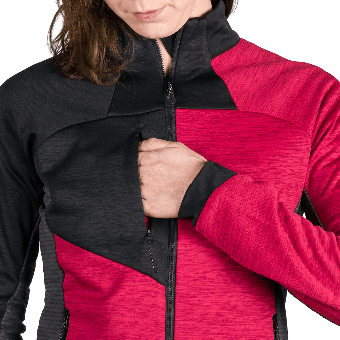 MI-4890OR women's melange active comfort sweater JACLYN