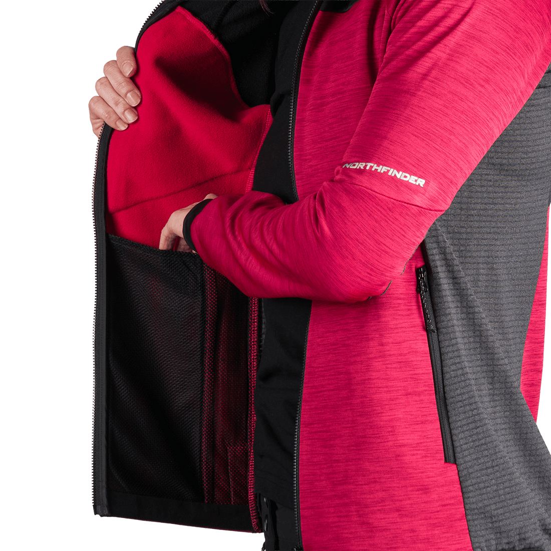 MI-4890OR women's melange active comfort sweater JACLYN