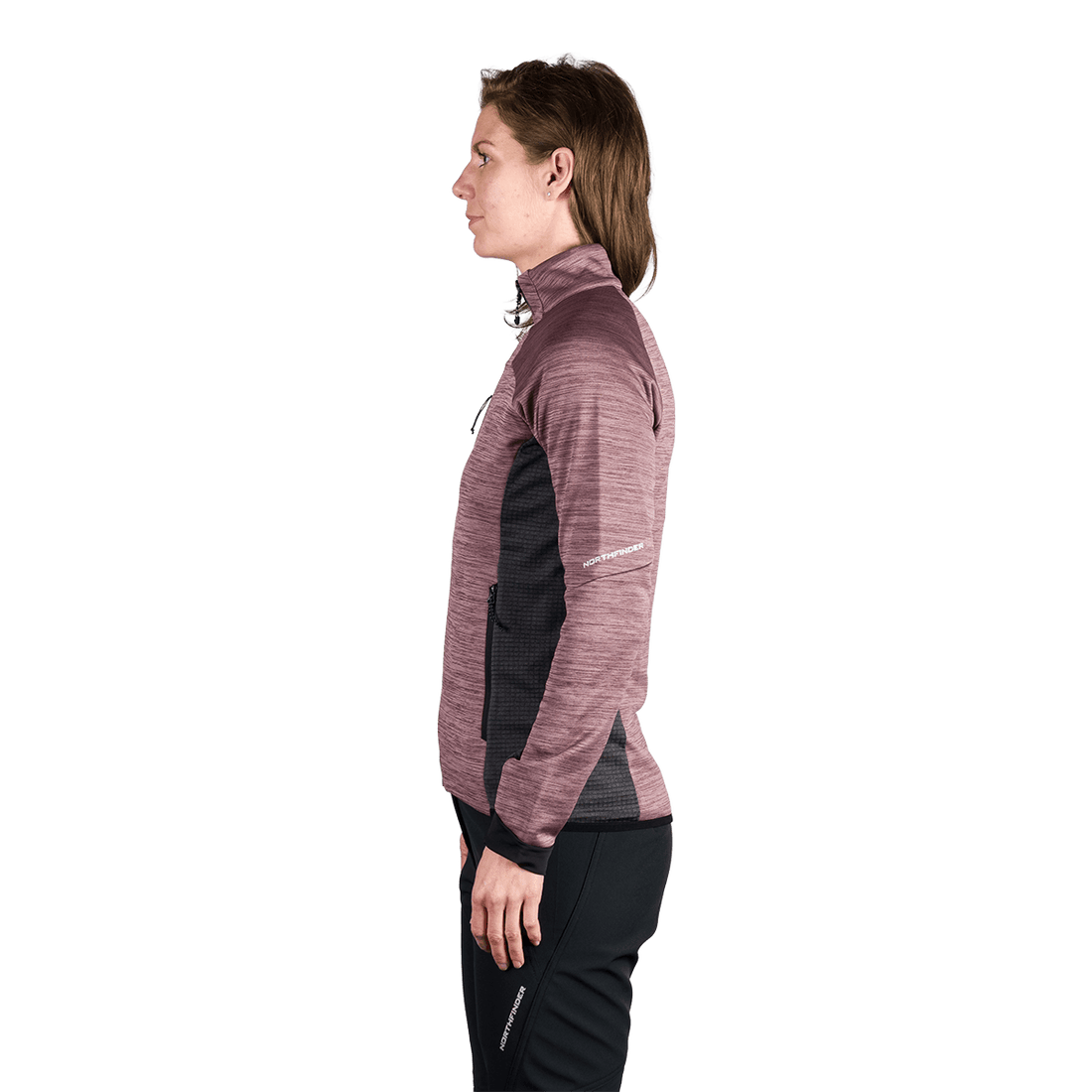 MI-4890OR women's melange active comfort sweater JACLYN