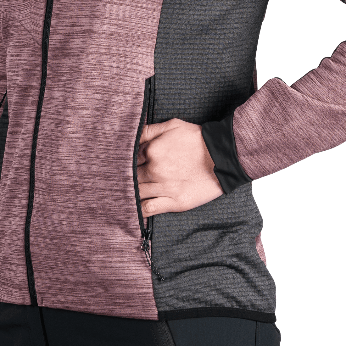 MI-4890OR women's melange active comfort sweater JACLYN