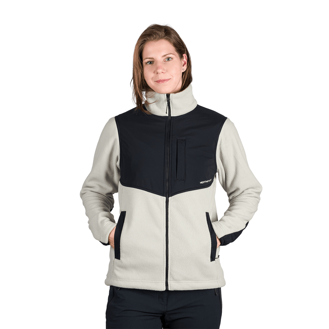 MI-4894OR women's leisure outdoor fleece sweater HILARY