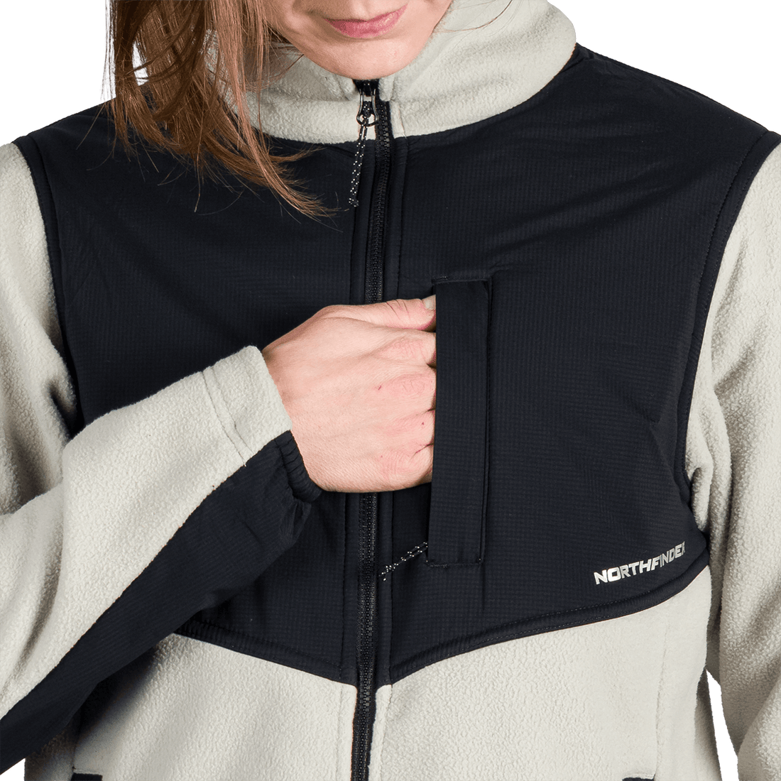 MI-4894OR women's leisure outdoor fleece sweater HILARY