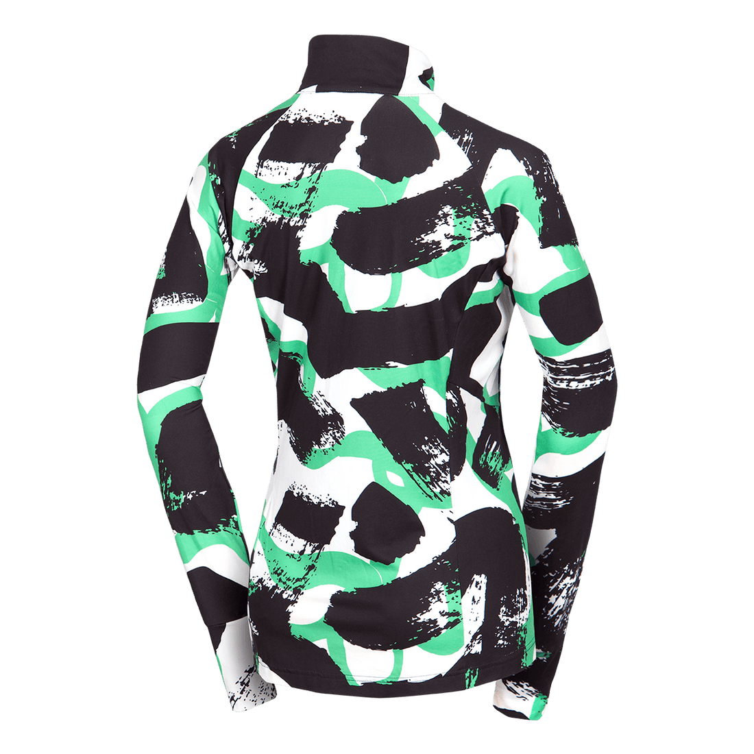 MI-4895SNW women's ski technical allover print sweater JAMIYA