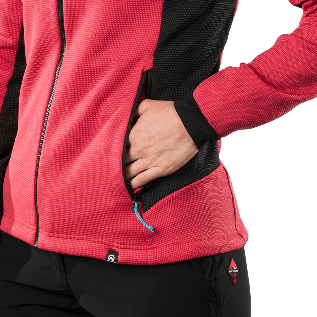 MI-4921OR women's fleece sweater RHIANNA