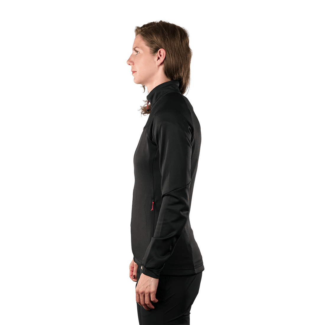MI-4922OR women's lightweight fleece grid sweater ANGELES