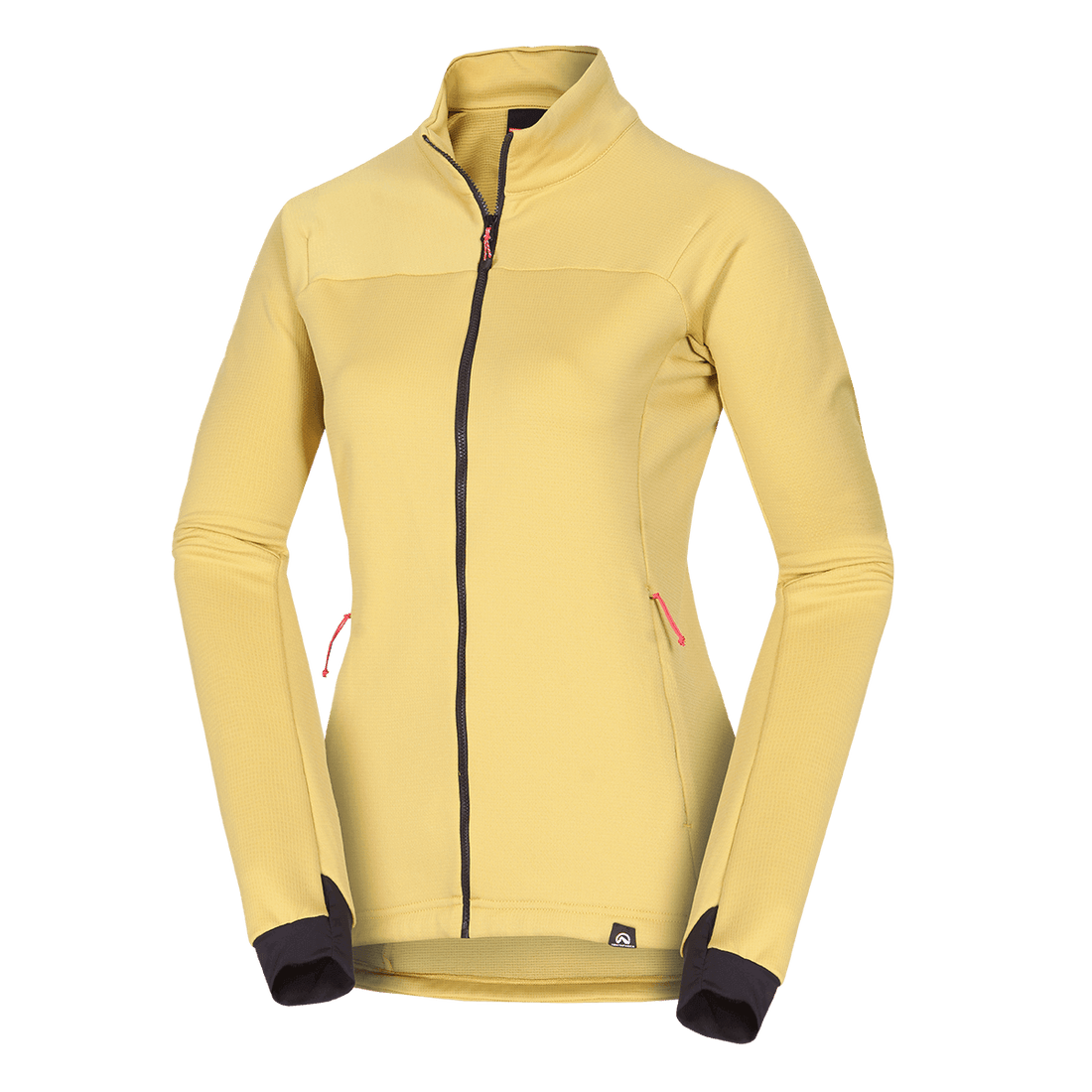 MI-4922OR women's lightweight fleece grid sweater ANGELES
