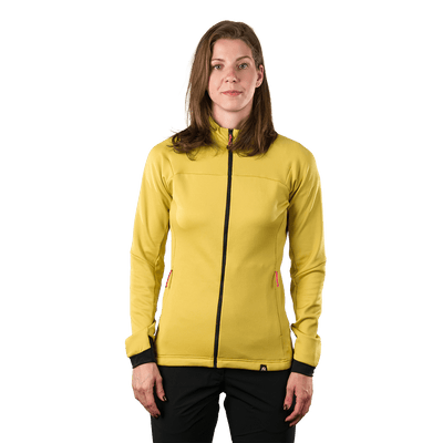 MI-4922OR women's lightweight fleece grid sweater ANGELES