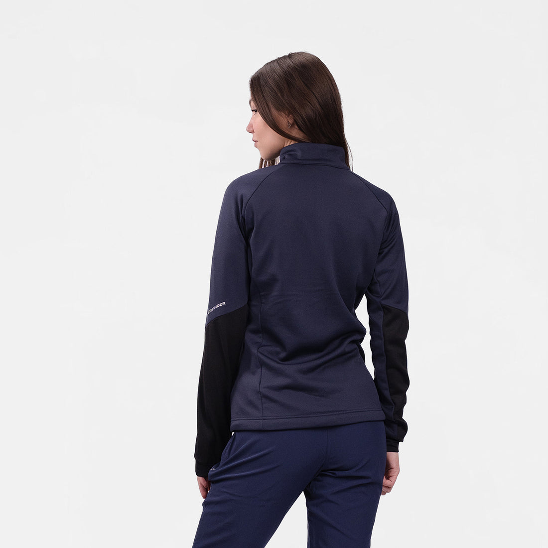 MI-4940OR women's lightweight fleece grid sweater JAGROVA