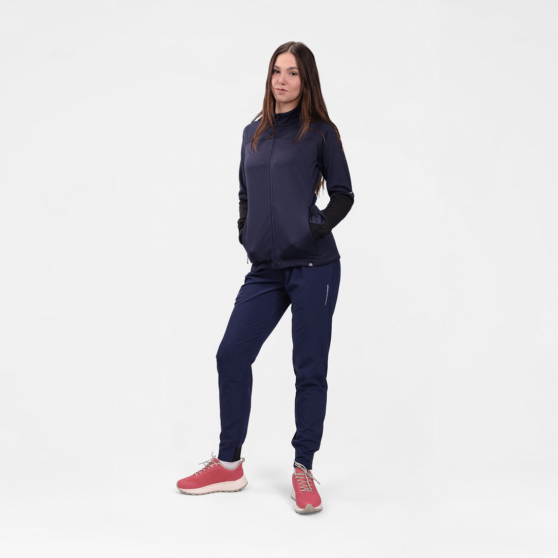 MI-4940OR women's lightweight fleece grid sweater JAGROVA