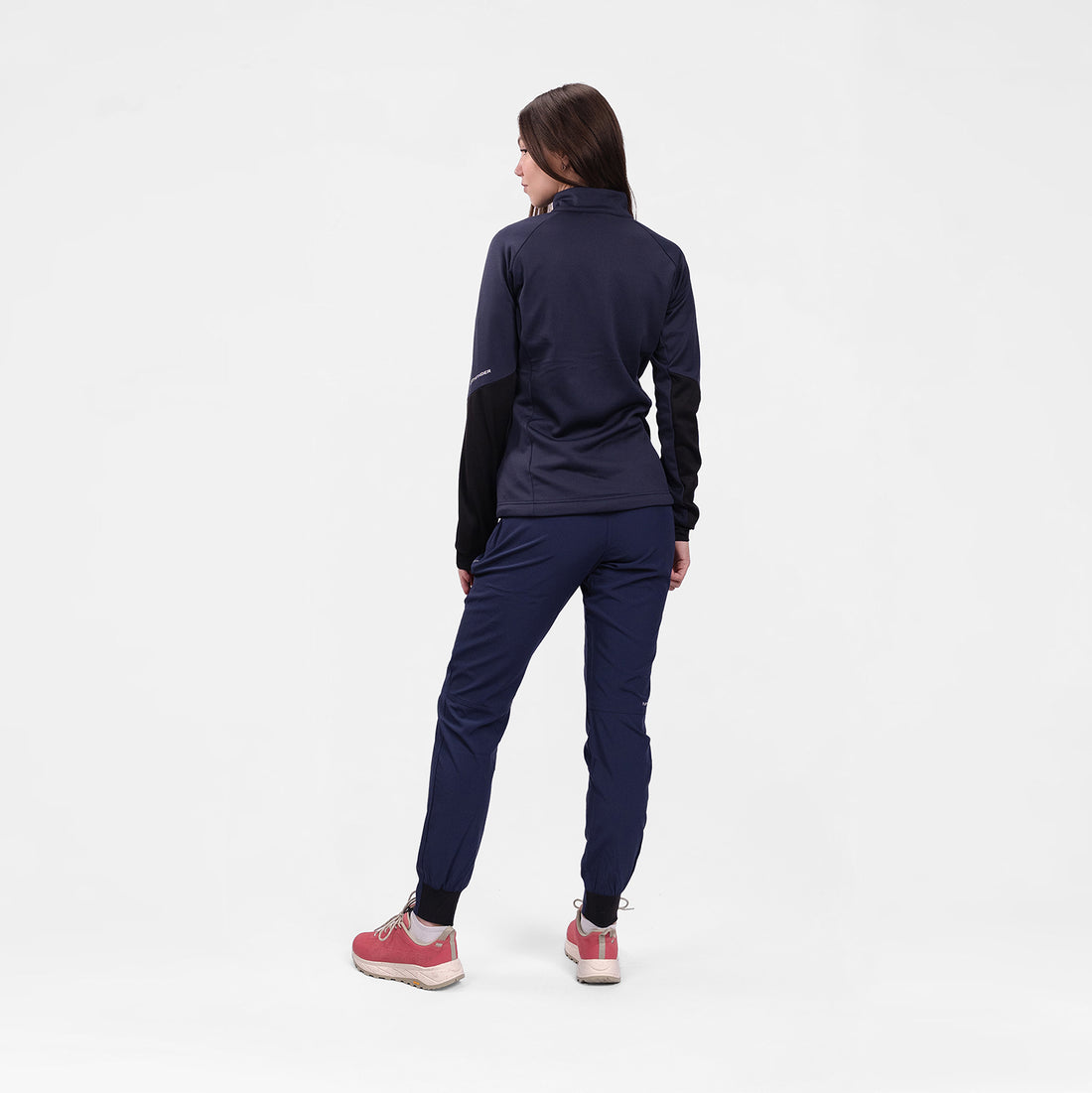 MI-4940OR women's lightweight fleece grid sweater JAGROVA