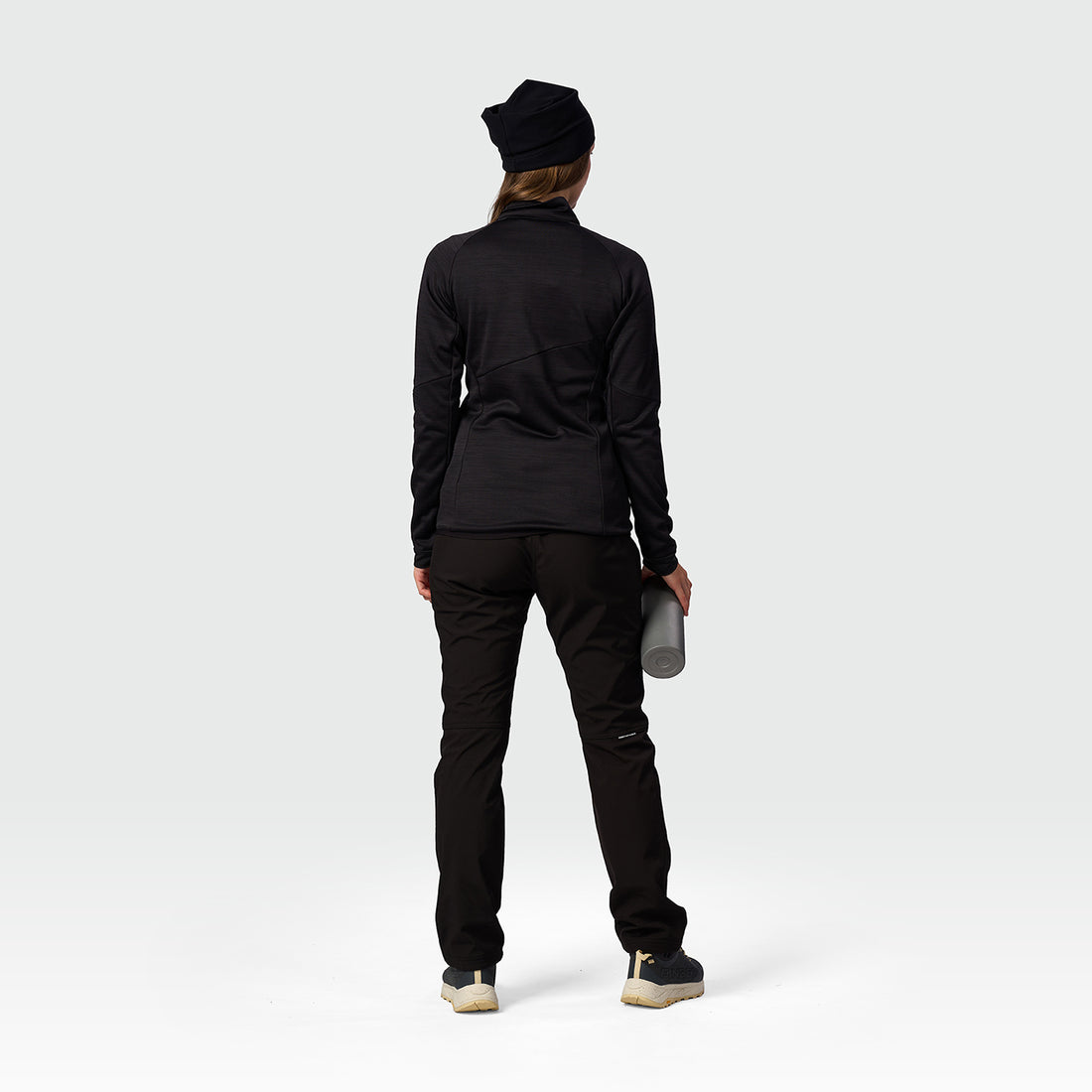 MI-4950OR women's melange active comfort sweater TRYA
