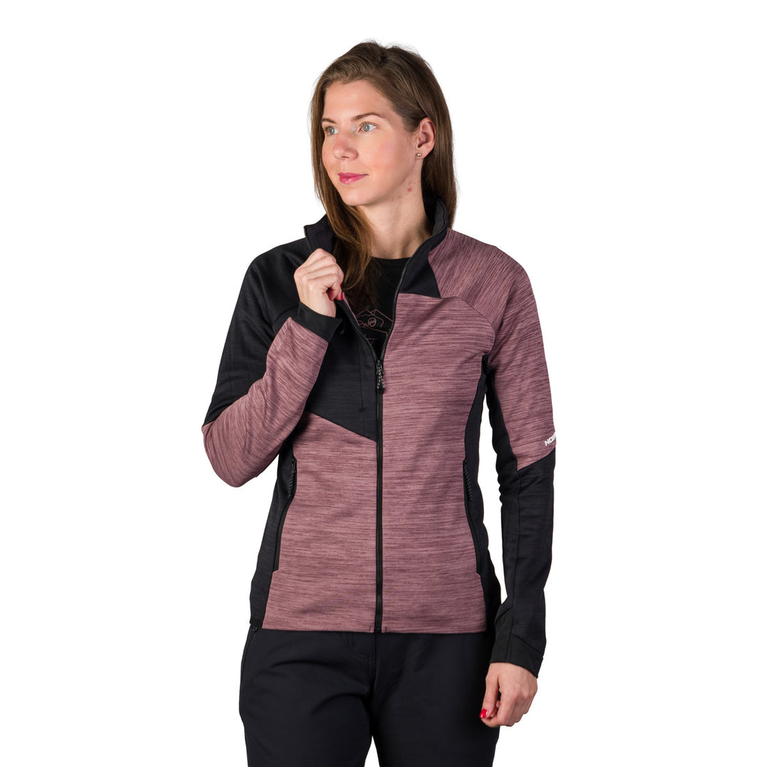 MI-4950OR women's melange active comfort sweater TRYA