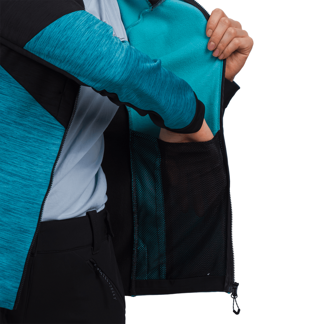 MI-4950OR women's melange active comfort sweater TRYA