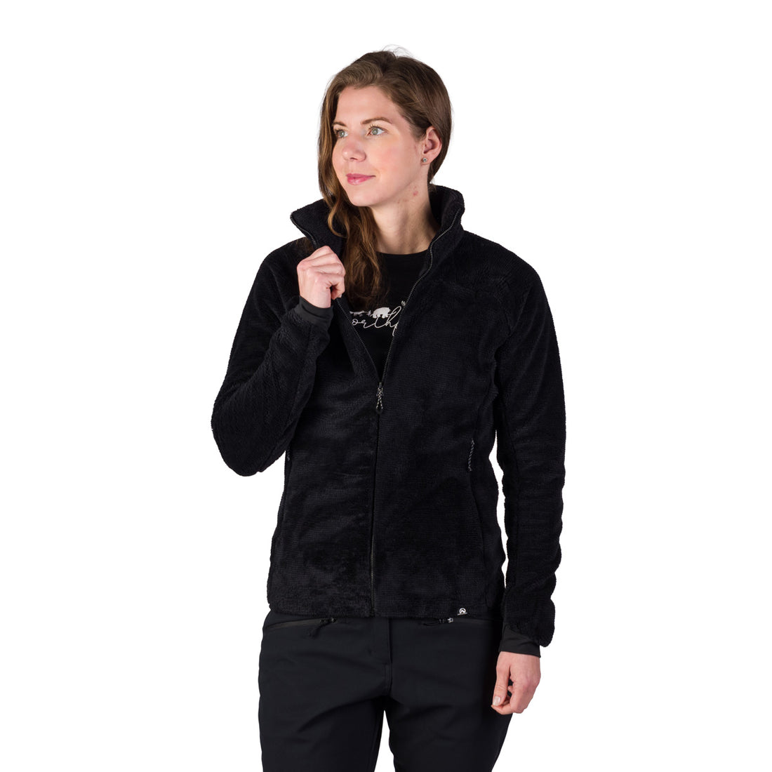 MI-4951OR women's sherpa fleece outdoor sweater MARIANELA