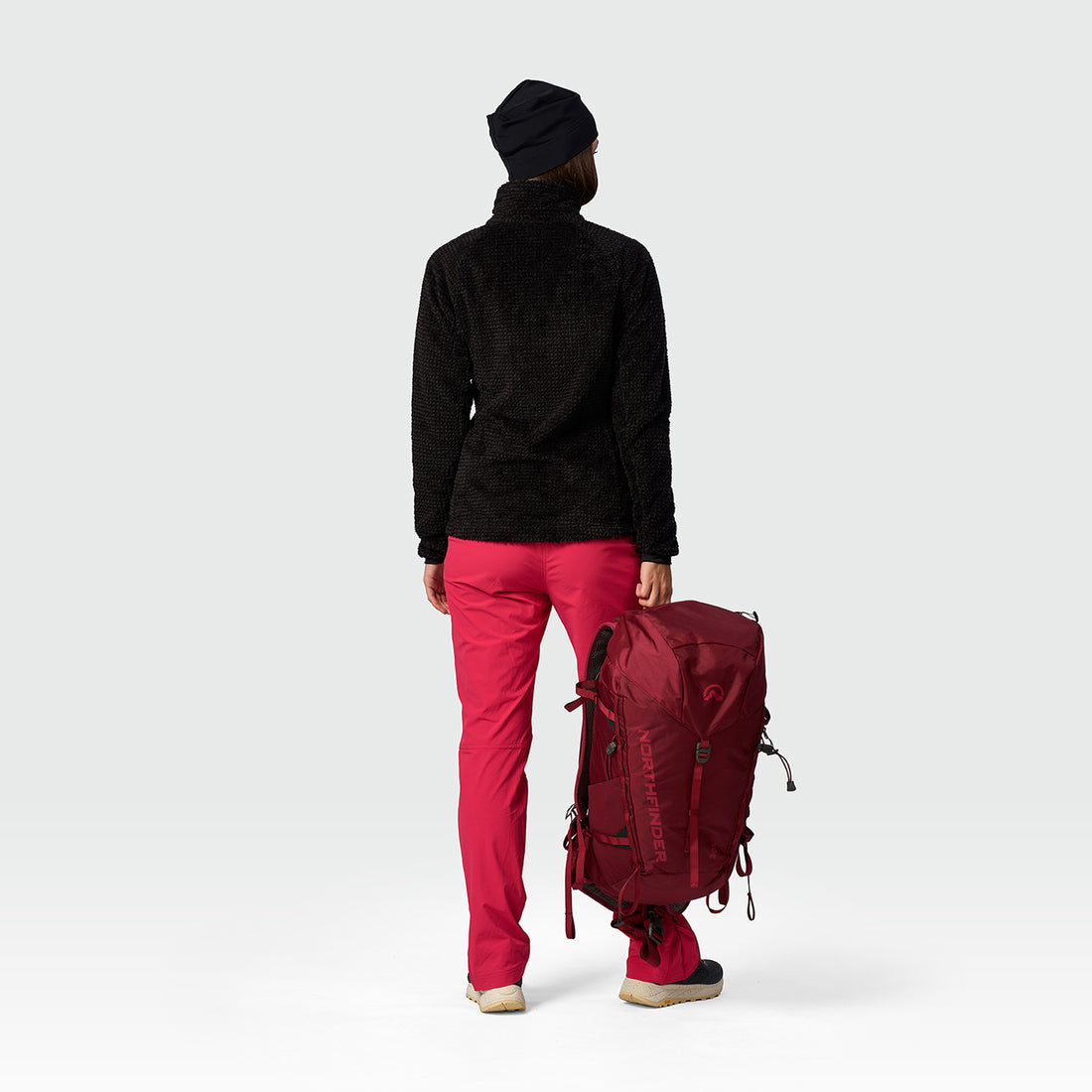 MI-4956OR women's fleece active sweater LOURDE