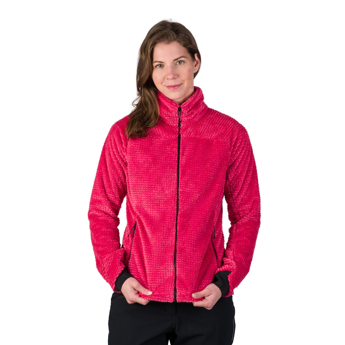 MI-4956OR women's fleece active sweater LOURDE
