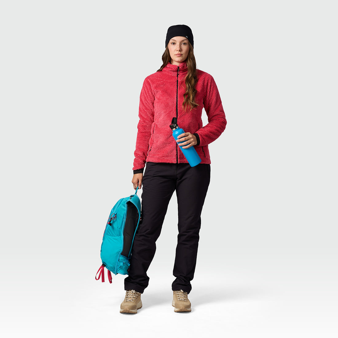 MI-4956OR women's fleece active sweater LOURDE