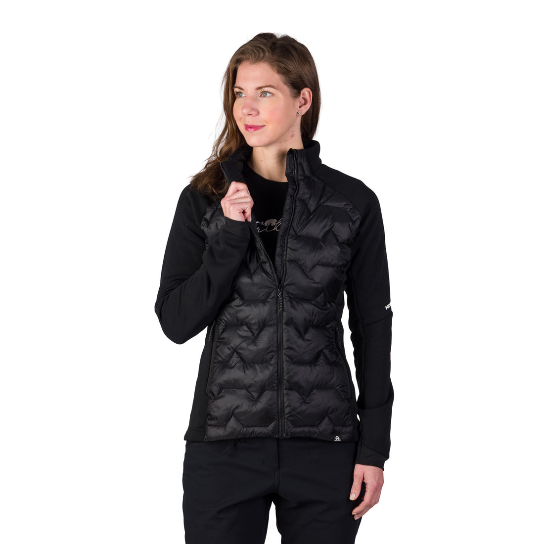 MI-4959OR women's hybrid active sweater ESPERANZ