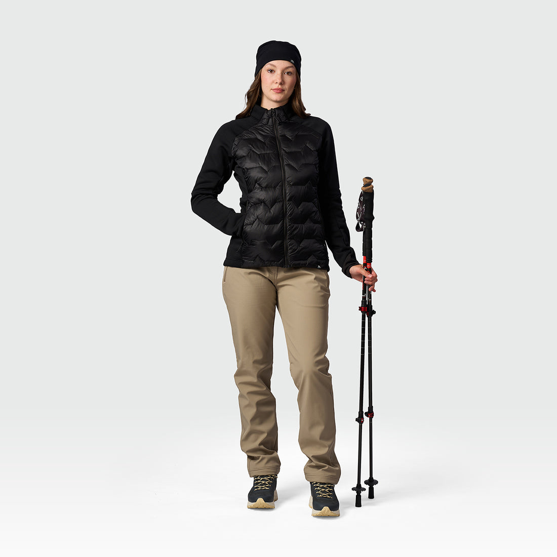 MI-4959OR women's hybrid active sweater ESPERANZ