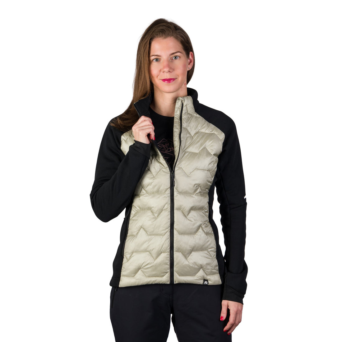 MI-4959OR women's hybrid active sweater ESPERANZ