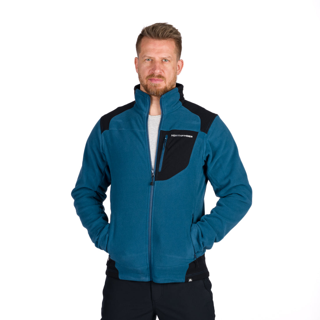 MI-5000OR men's fleece sweater BENDIK