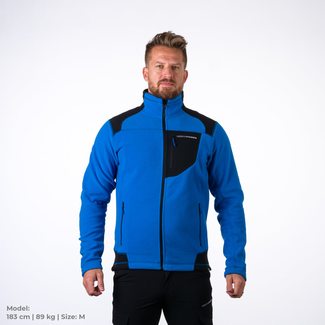 MI-5000OR men's fleece sweater BENDIK