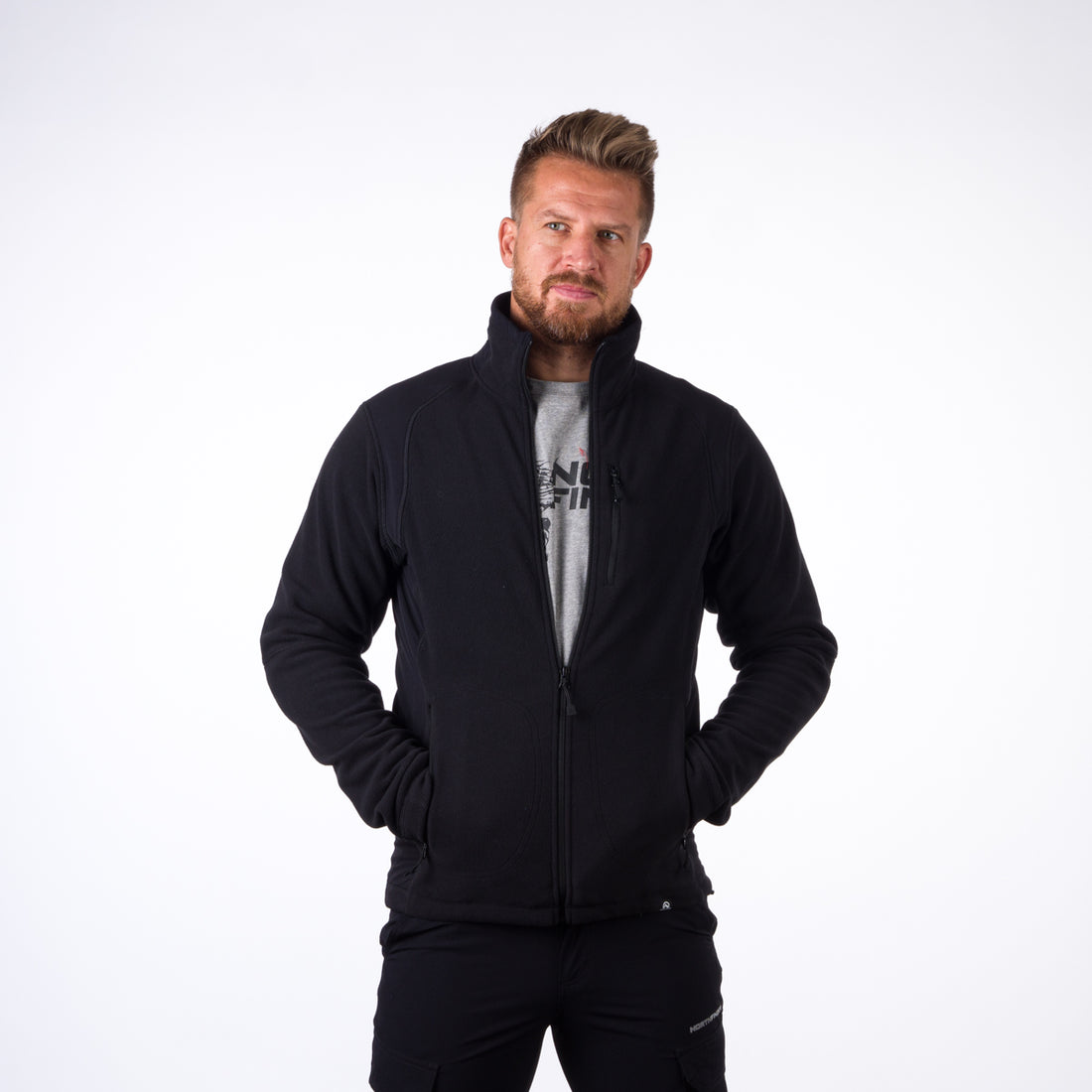 MI-5001OR men's fleece sweater MISSION