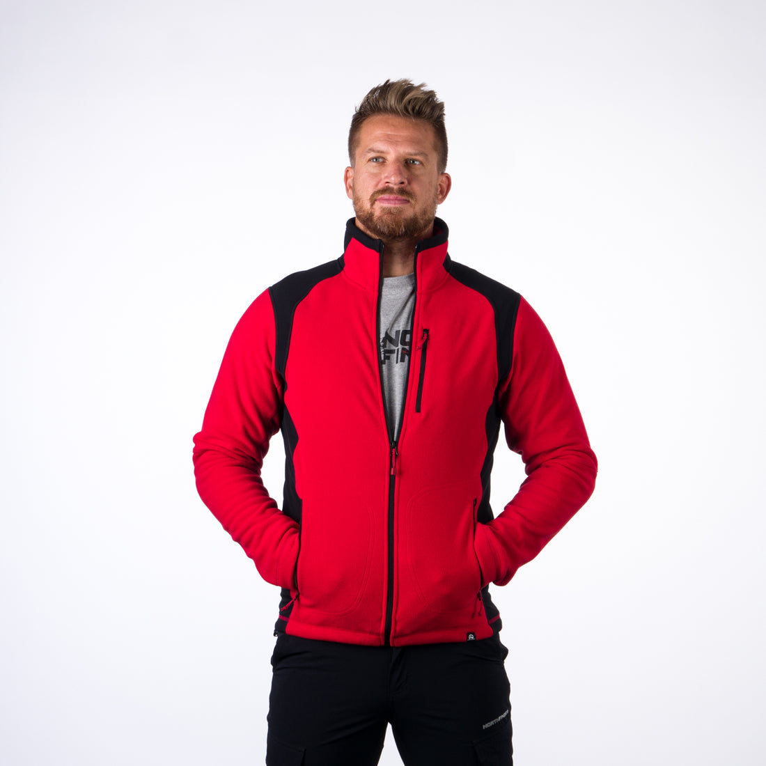 MI-5001OR men's fleece sweater MISSION