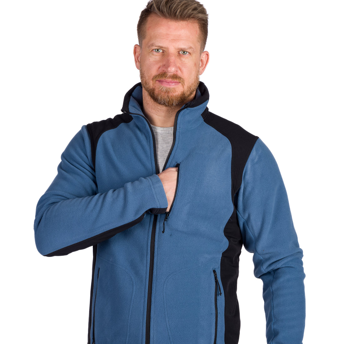 MI-5001OR men's fleece sweater MISSION