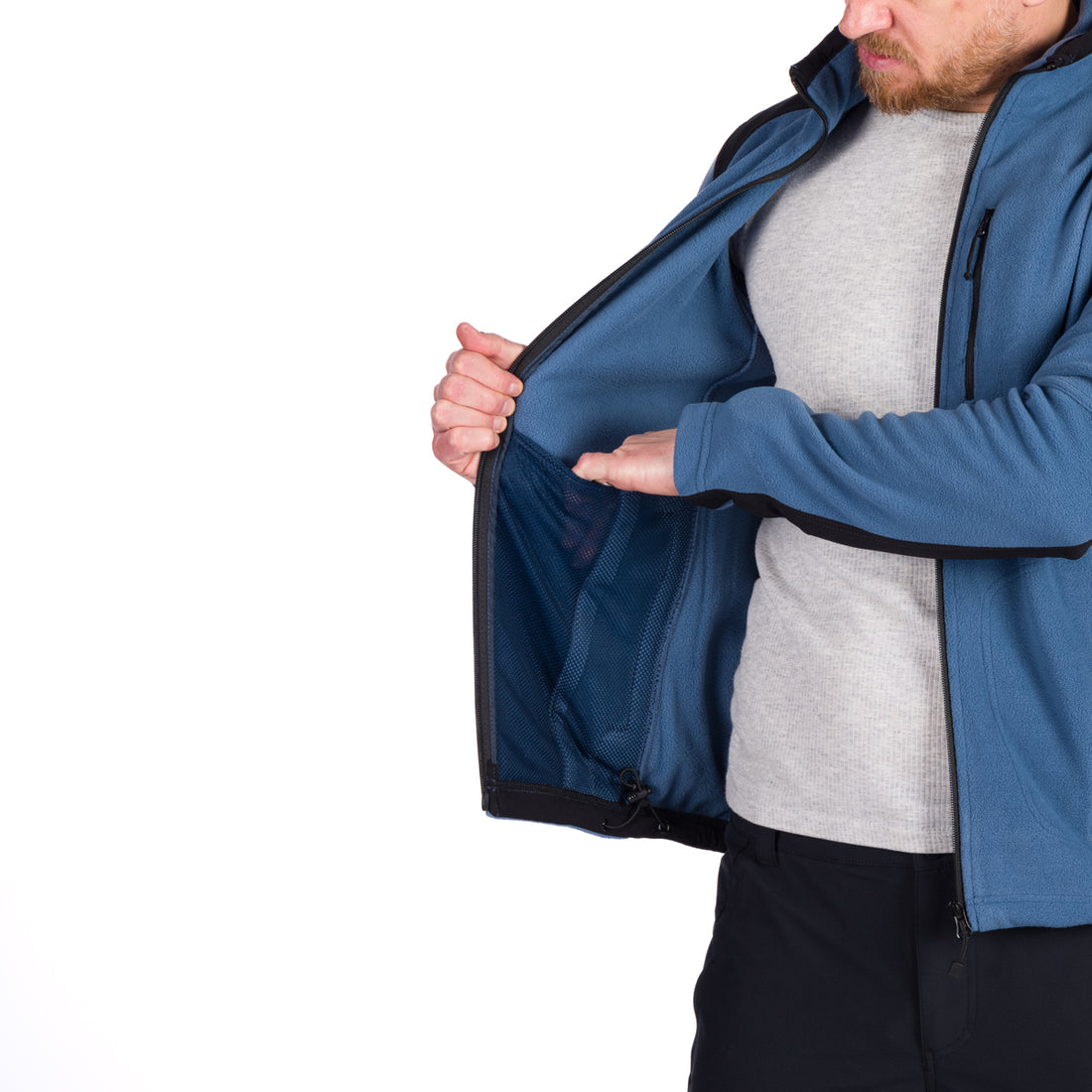 MI-5001OR men's fleece sweater MISSION