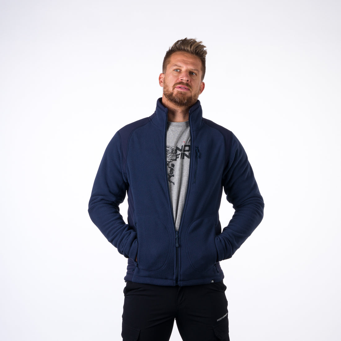 MI-5001OR men's fleece sweater MISSION
