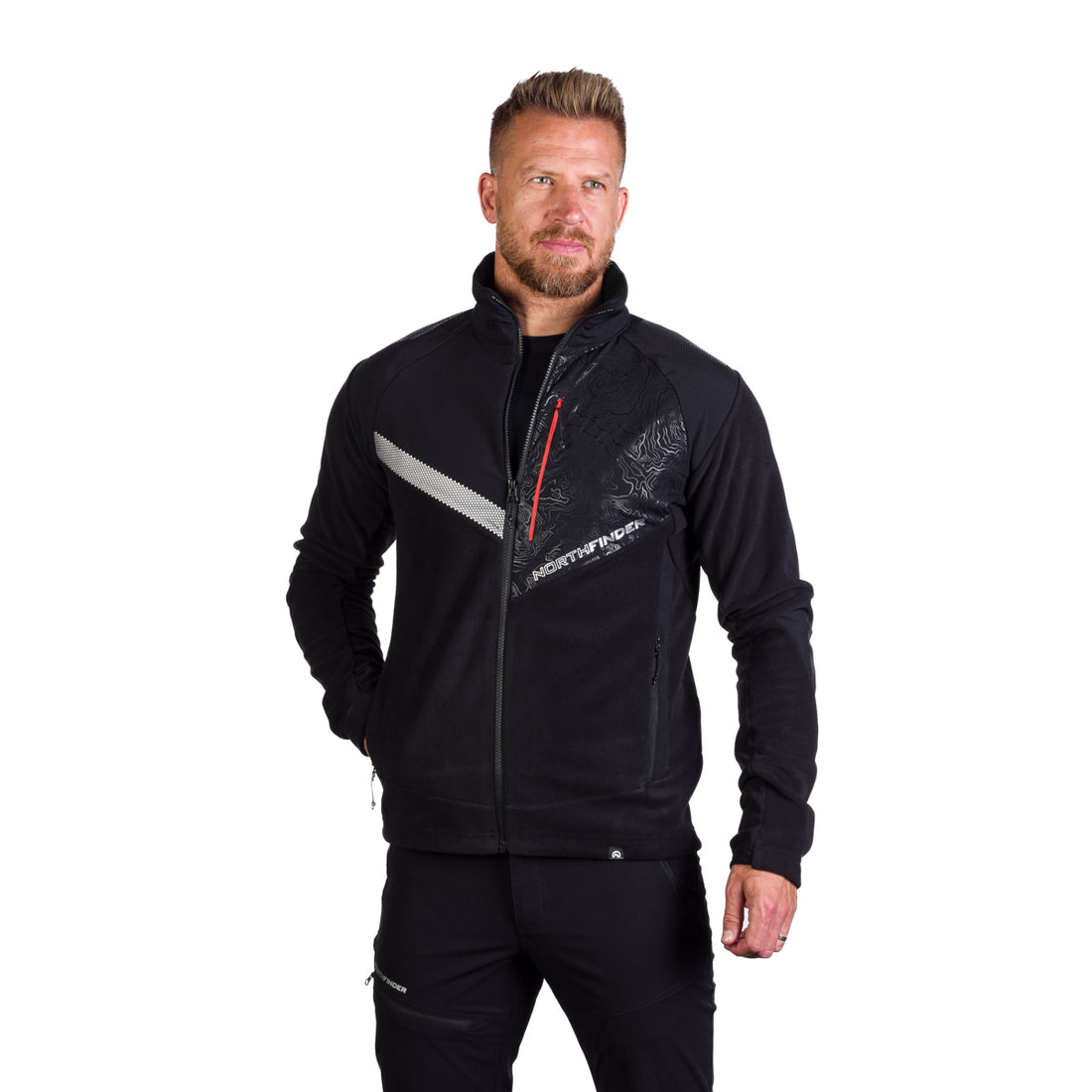 MI-5500PRO men's fleece sweater Polartec Micro 200