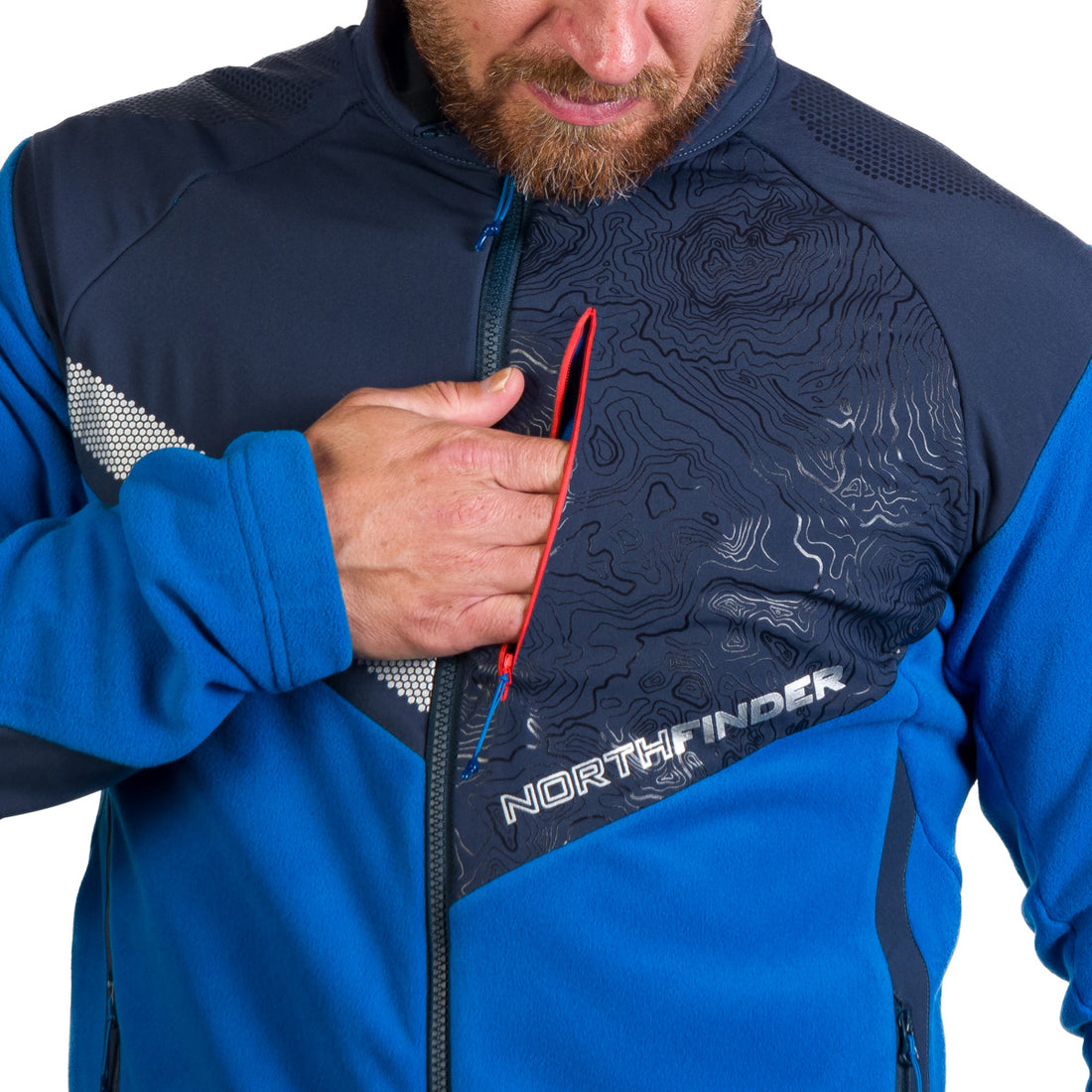 MI-5500PRO men's fleece sweater Polartec Micro 200
